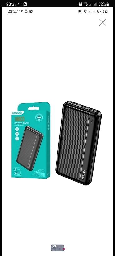 Powerbanklar: Powerbank Hoco, 10000 mAh, Yeni — 27