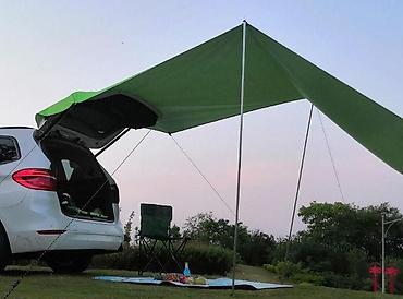 Палатки: Тент навес для авто багажника и выездов на природу Размер 4.4 на 2 м — 9
