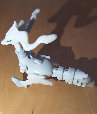 robot oyuncaq: McDonalds oyuncaği💥 - Məhsul: Ağ rəngli plastik fiqur – Reshiram — 1