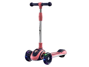 tom: Trotinet dečiji sa 3 točka, sklopivi model TT-1004 (roze/tamno plava) — 1
