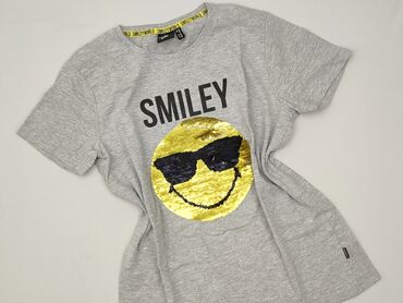 emo koszulka: T-shirt, 14 years, 158-164 cm, condition - Perfect