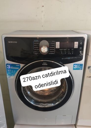 samsung a5 2018 qiymeti azerbaycanda: Стиральная машина Samsung, 6 кг, Б/у, Автомат, Самовывоз