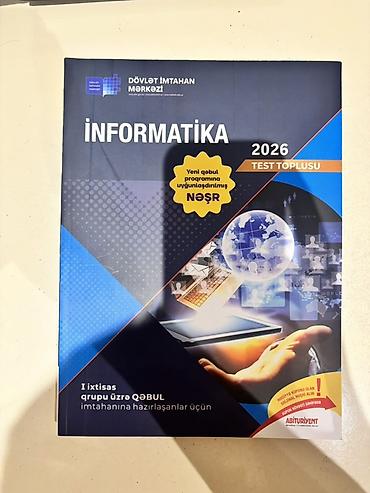 array informatika: Heç açılmıyıb Məhsul: “İnformatika – 2026 Test Toplusu” (Dövlət — 1