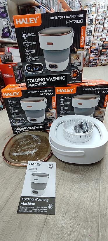 fold 8: НОВЫЙ специально для продажиСкладная стиральная машина HALEY HY-7100 — 4