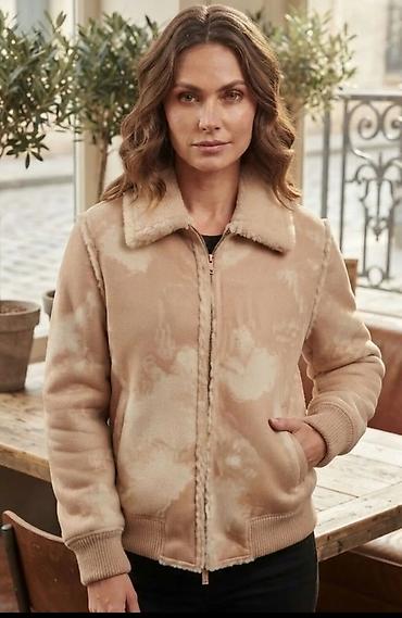 Ženska jakna od veštačkog krzna (shearling stil) - Topla, meka jakna