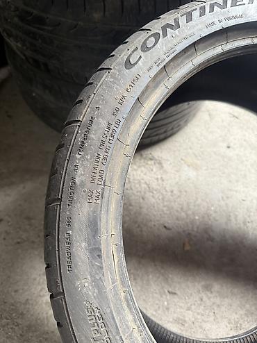 continental: Шины 225 / 40 / R 18, Лето, Б/у, Пара, Легковые, Continental — 6