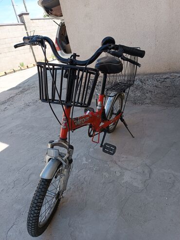 велосипед для девочки 7 лет: Продается корейский складной подростковый велосипед. все работает. 7