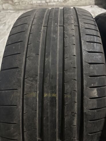 Шины: Шины 275 / 45 / R 21, Лето, Б/у, Пара, Германия, Continental — 2