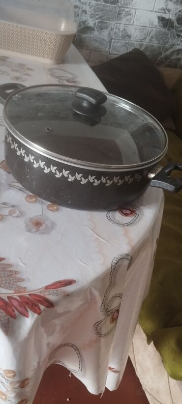 İşlənmiş tefal tava 10 azn ölçü eni 32 dərinliy 12