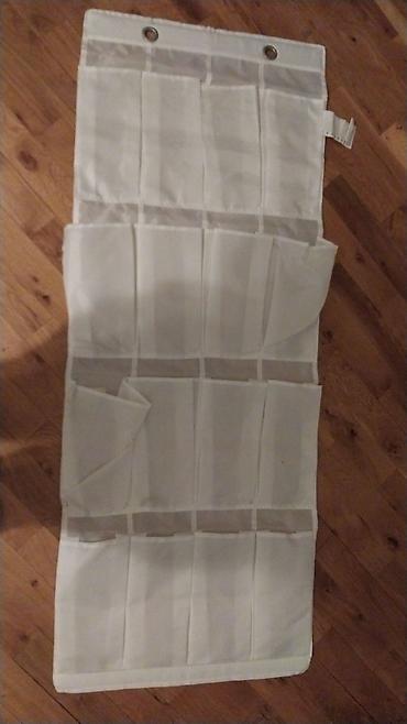 Asılqanlar: IKEA SKUBB asılqan təşkilatçı 20 man - Rəng: ağ - Material: tekstil — 1