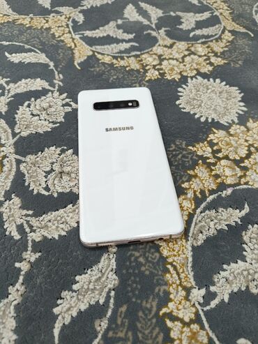 samsung g1: Samsung Galaxy S10 Plus, Б/у, 512 ГБ, цвет - Белый, 1 SIM