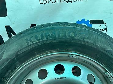 g comp: Колесо в сборе PORFRAN 195/65R16, Диск штампованный оригинальный — 7