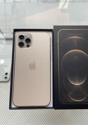 kandisaner ikinci əl: IPhone 12 Pro, 128 ГБ, Золотой, Face ID