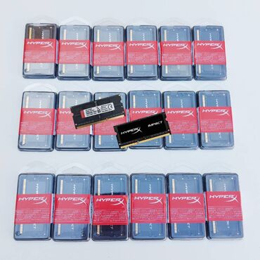 Operativ yaddaş (RAM): Operativ yaddaş (RAM) HyperX, 8 GB, 1600 Mhz, DDR3, Noutbuk üçün, Yeni — 10