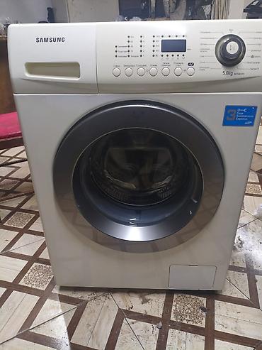 Samsung paltaryuyan maşın – ön yükləməli - Yük həcmi: 5 kq - Fırlanma lalafo.az -da Samsung paltaryuyan maşın – ön yükləməli - Yük həcmi: 5 kq - Fırlanma