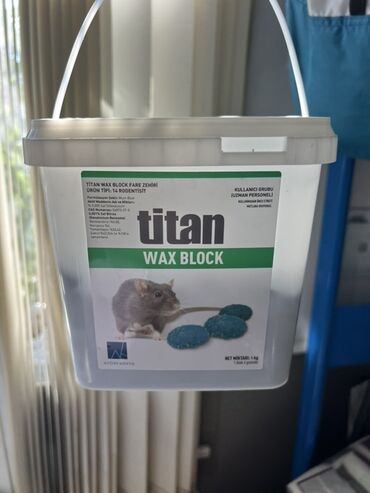 qab qaşiq: Məhsul: Titan Wax Block – siçan və gəmiricilərə qarşı muma əsaslanan