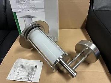 Baštenska rasveta: Zidna spoljašnja lampa “ASTRO” – nerđajući čelik (INOX) - Materijal — 10