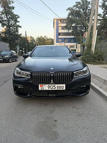 bmw e740: BMW 7 series: 2018 г., Седан — 1