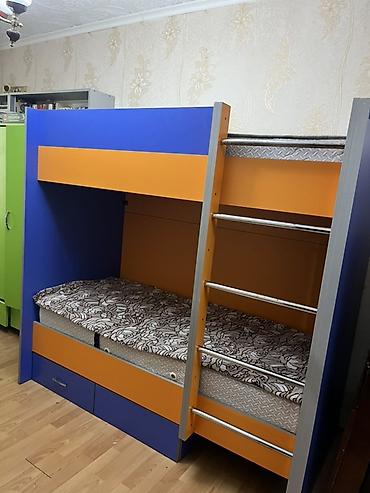 Oğlan və qız üçün, İşlənmiş, Çarpayı, Matras ilə, Siyirməli, MDF lalafo.az -da Oğlan və qız üçün, İşlənmiş, Çarpayı, Matras ilə, Siyirməli, MDF