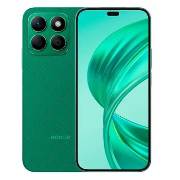 honor a10: Honor X8b, 256 GB, rəng - Yaşıl, Sensor, Barmaq izi, İki sim kartlı