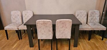 Masalar: Qonaq masası, İşlənmiş, Kvadrat masa