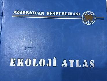 Kitablar və jurnallar: Ekoloji atlaslar və Torpaq atlası. Hər biri 50 manat. İkisini alana 80 — 1