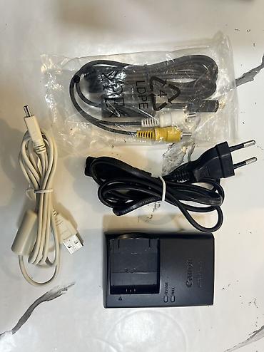 cabel: Canon aksessuar dəsti Məzmun: - Canon şarj cihazı CB-2LDE (divar — 1