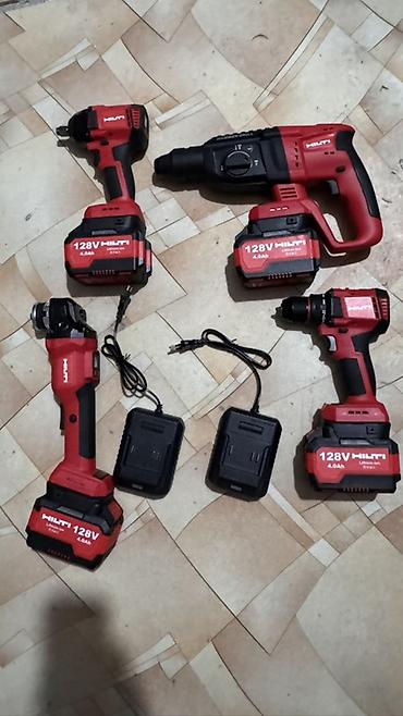 интрумент: Аккумуляторный набор электроинструментов HILTI в чемодане Состав — 5
