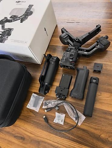 Фото и видеокамеры: DJI RS 5 Combo – peşəkar kamera stabilizatoru Açılmayıb təzədir bağlı — 3
