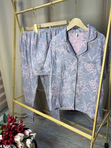 Пижамы: Стильные пижамки Размеры 42 до 60 💯 хлопок рынок Орто-Сай «Оберон» — 19