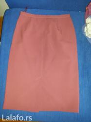 obim cm to je suknja: SUKNJA, prljavo roza boje, postavljena. Nova, nekoriscena. Slic sa