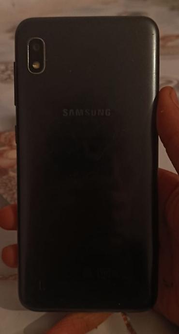 səs gücləndirən: Samsung A10e, 32 GB, rəng - Qara, Barmaq izi — 1