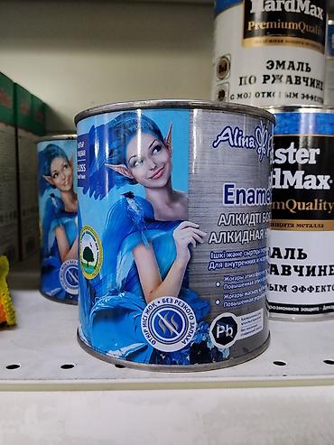 Эмаль алкидная Alina, глянцевая - Тип: алкидная эмаль (gloss) для