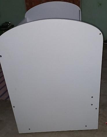 Beşiklər: Uşaq beşiyi – “Ali bebe” modeli - Rəng: Ağ - Material: MDF/taxta — 4