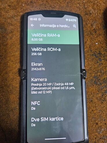 Motorola: Motorola Razr 2023, 256 GB, bоја - Crna, Otisak prsta, Bežični punjač, Dual SIM — 17