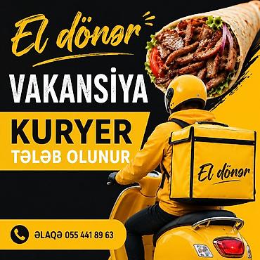 qadinlar üçün evde is: Moto-kuryer tələb olunur, Gündəlik ödəniş — 1