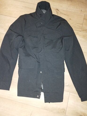 дубленка мужская большого размера: Куртка M (EU 38), цвет - Черный