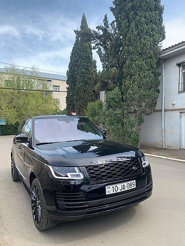 Land Rover: Range Rover SUV - Kuzov: Qara rəng, tam ölçülü lüks SUV - Sürətlər — 7