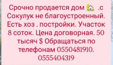 Продажа домов: Дом, 8 м², 3 комнаты, Собственник, Старый ремонт