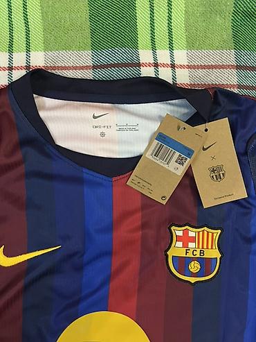 Футболки: Мужская футболка, M, Nike, Новый, цвет - Синий, Самовывоз — 3