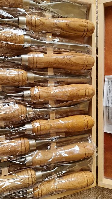 drvene merdevine ikea: Set dleta za rezbarenje drveta – 12 komada u drvenoj kutiji - Komplet — 3