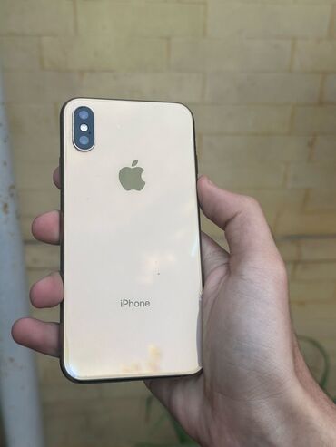 i̇phone 4: IPhone Xs, 64 GB, Matte Gold, Simsiz şarj, Face ID