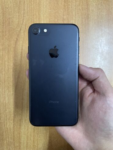 батарейка для нокиа: IPhone 7, Б/у, 128 ГБ, Защитное стекло, Чехол, 100 %