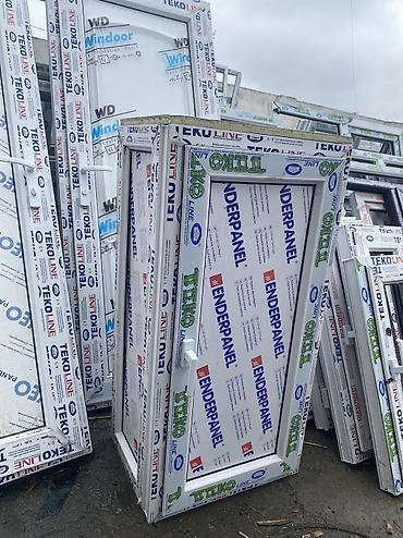 Plastik qapılar: Yeni Plastik qapı Üzlük ilə, Ödənişli quraşdırma, Ünvandan götürmə, Ödənişli çatdırılma, Rayonlara çatdırılma — 4