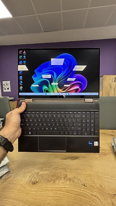 komputer windows 10: Hp Spectre x360 4k Sensor🔥 (i7-11gen 16/512) 💻SATILIR ✅:Hp Sectre — 5