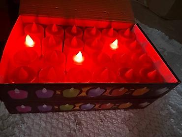 argb controller: LED свечи-ночники, набор 24 шт. - Тип: электронные чайные свечи (LED — 2