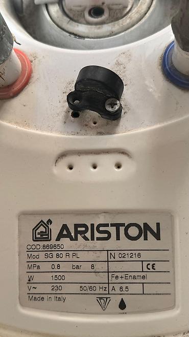 Aristonlar: Ariston 80 lt unvan binəqədi probemi yoxdur — 1