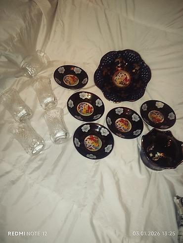 Digər dəstlər və servizlər: Mətbəx qabları dəsti her bir sekild hamısı bir yerdə 15 mi Tərkib: - — 20