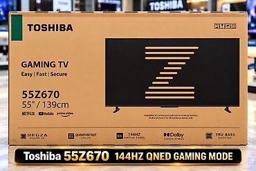 Yeni Televizor Toshiba QNED 55" 4K (3840x2160), Rayonlara çatdırılma