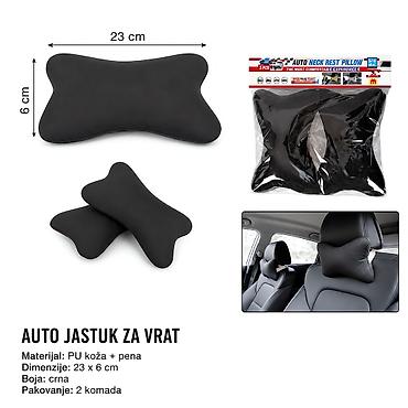 KMT Naslon za glavu za automobil 2001118-A Mekani jastuci za naslon